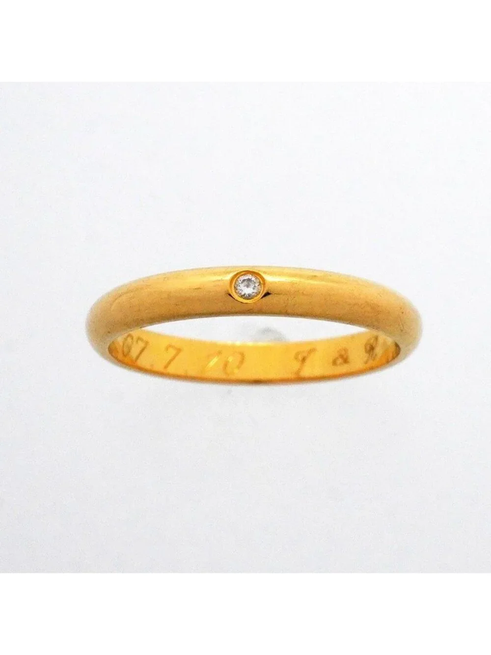 Cartier Ring Classic 18k Yellow Gold Diamond